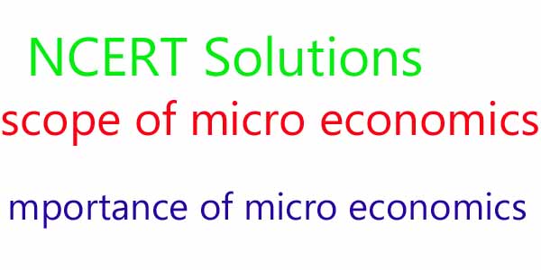 importance of micro economics