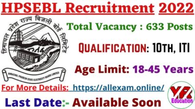 HPSEBL Upcoming Recruitment 2022