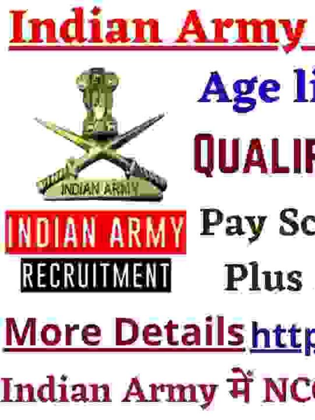 Indian Army Recruitment 2022 – Apply Online for NCC Spl. Entry Scheme