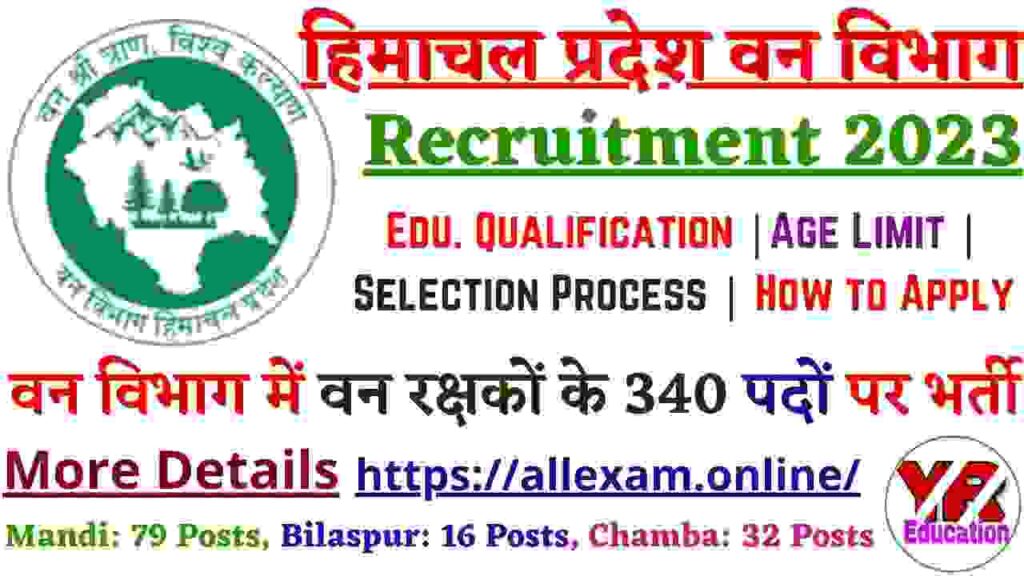 Upcoming HP Forest Guard Recruitment 2023 Apply Online